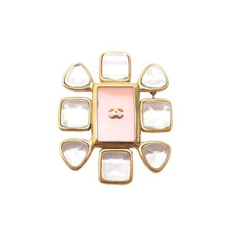 broche chanel fleur|authentic chanel brooches.